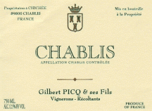 Gilbert Picq - Chablis 2021 (750ml) (750ml)