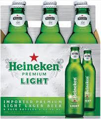 Heineken Brewery - Premium Light (6 pack bottles) (6 pack bottles)