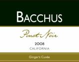 Bacchus - Pinot Noir Gingers Cuvee 2019