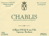 Gilbert Picq - Chablis 2020